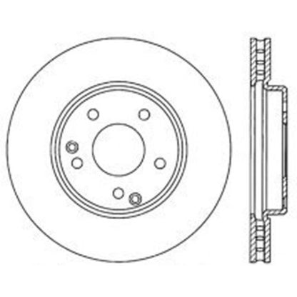 Brake Discs for Mercedes-Benz C-Class RWD Models