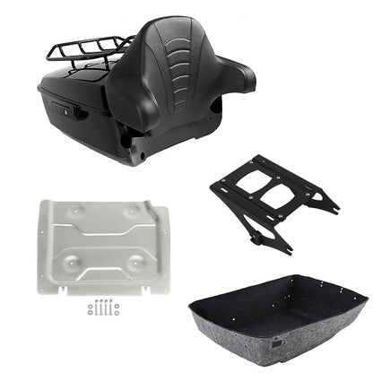 Backrest Pad Mounting Rack Plate for Harley Electra Glide 2014-2026