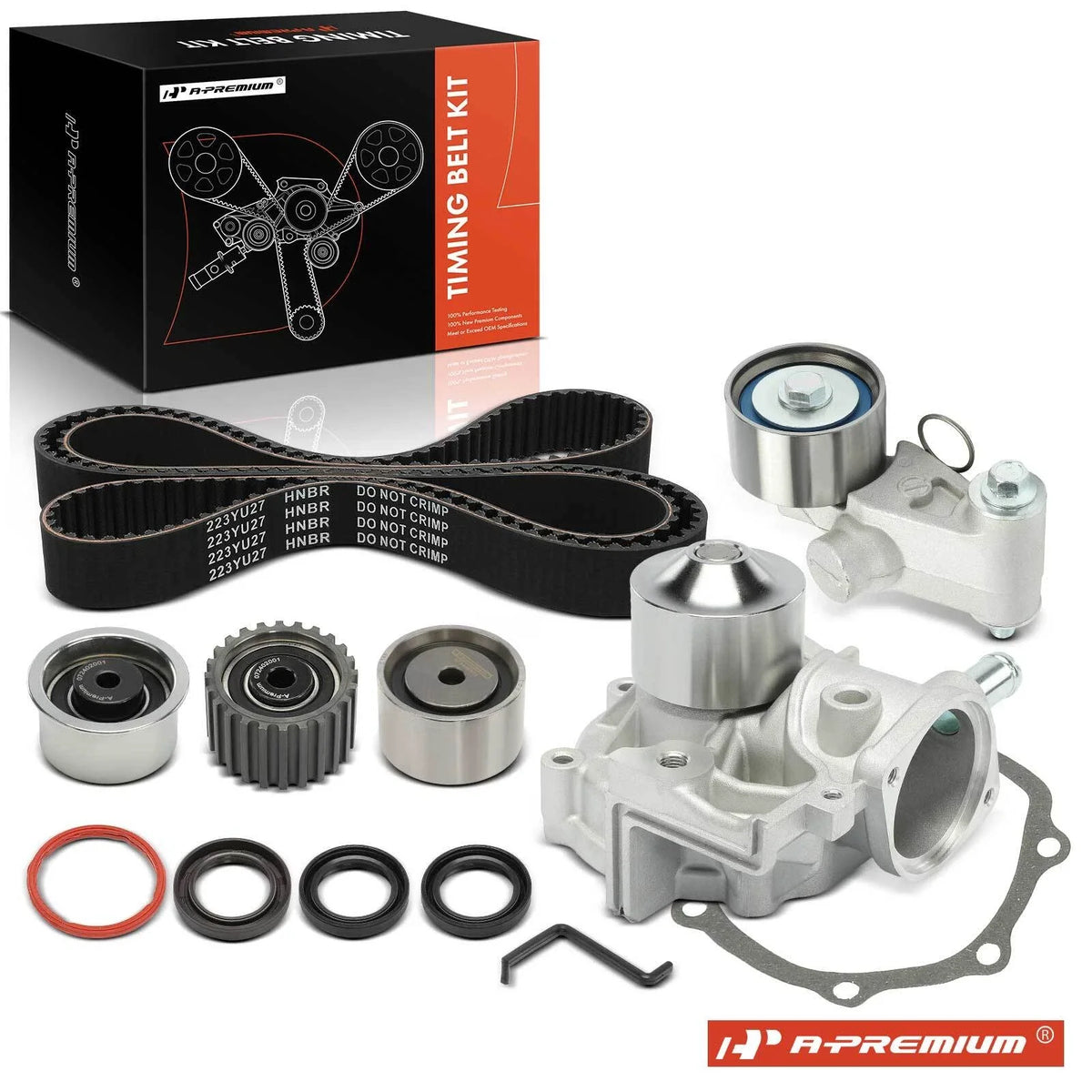 9x Timing Belt & Water Pump Kit for Subaru Outback Legacy (2000–2005)