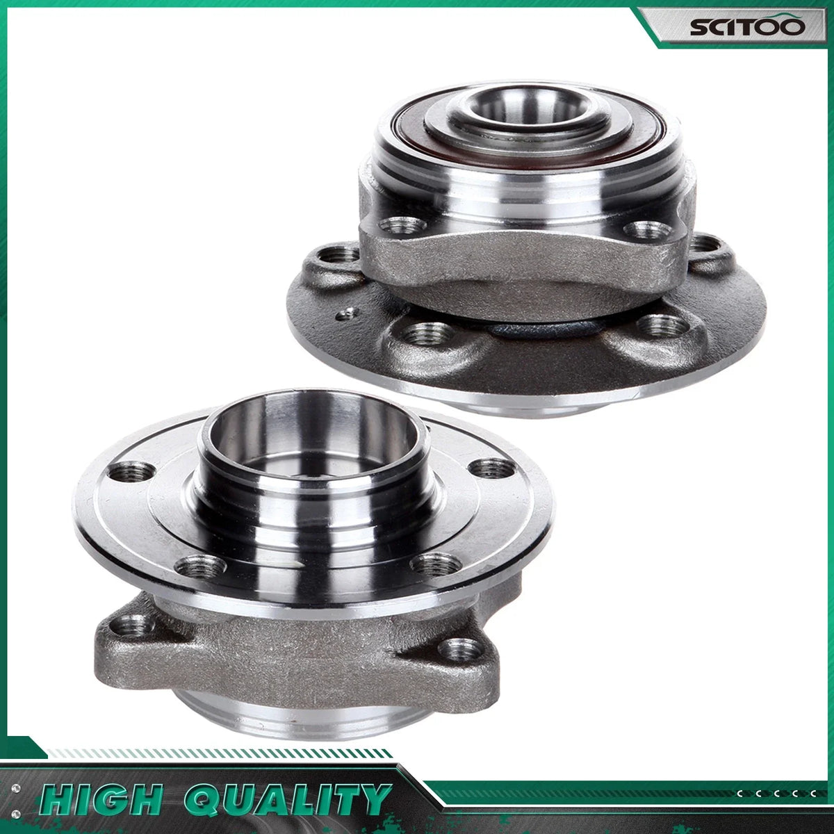 Front Wheel Bearing Hub Assembly - 2 Pack for XC70 Volvo 2003-2007