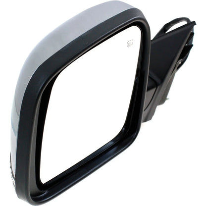 Power Mirror Left Side Heated Chrome for Jeep Grand Cherokee 2014-2018