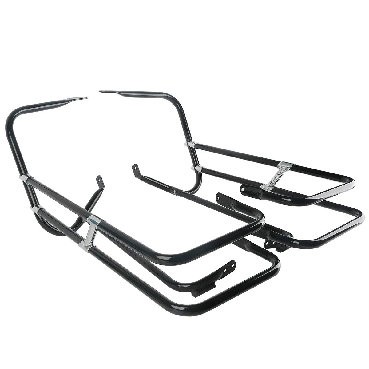 Saddlebag Guard Rail Mount Bracket for Harley Touring (1997–2008)