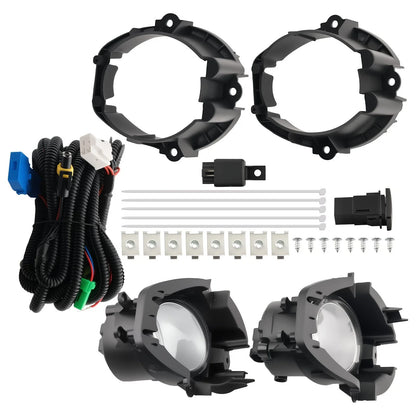 2X Fog Lights for Toyota RAV4 (2006–2008) - Bumper Lamps W/Switch