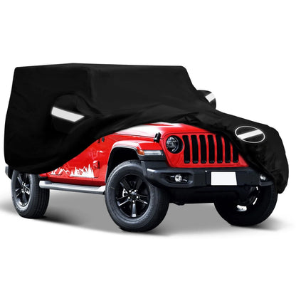 Rain Cover Waterproof for Jeep Wrangler JK CJ YJ TJ JL 2 Door 2007-2025