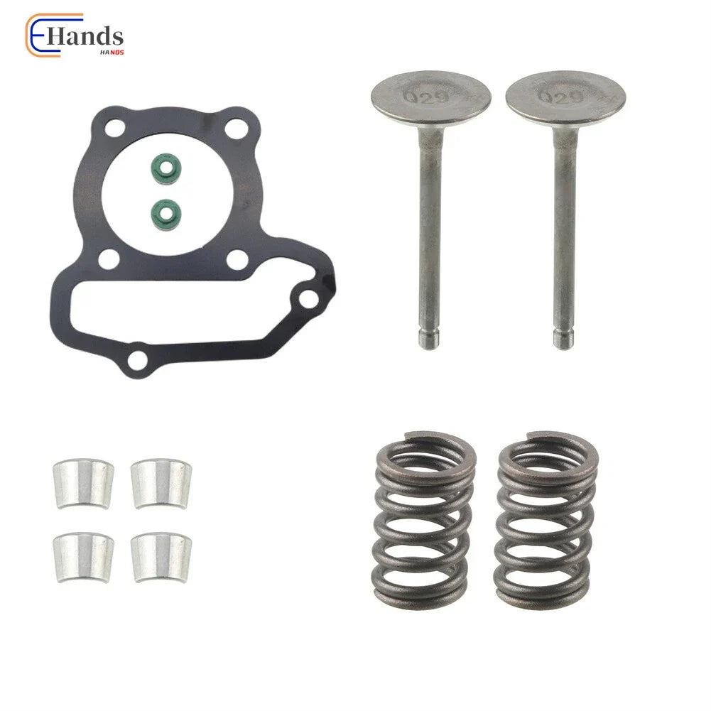 Cylinder Head Intake Exhaust Valve Kit for Yamaha YFM125 (2004–2013)