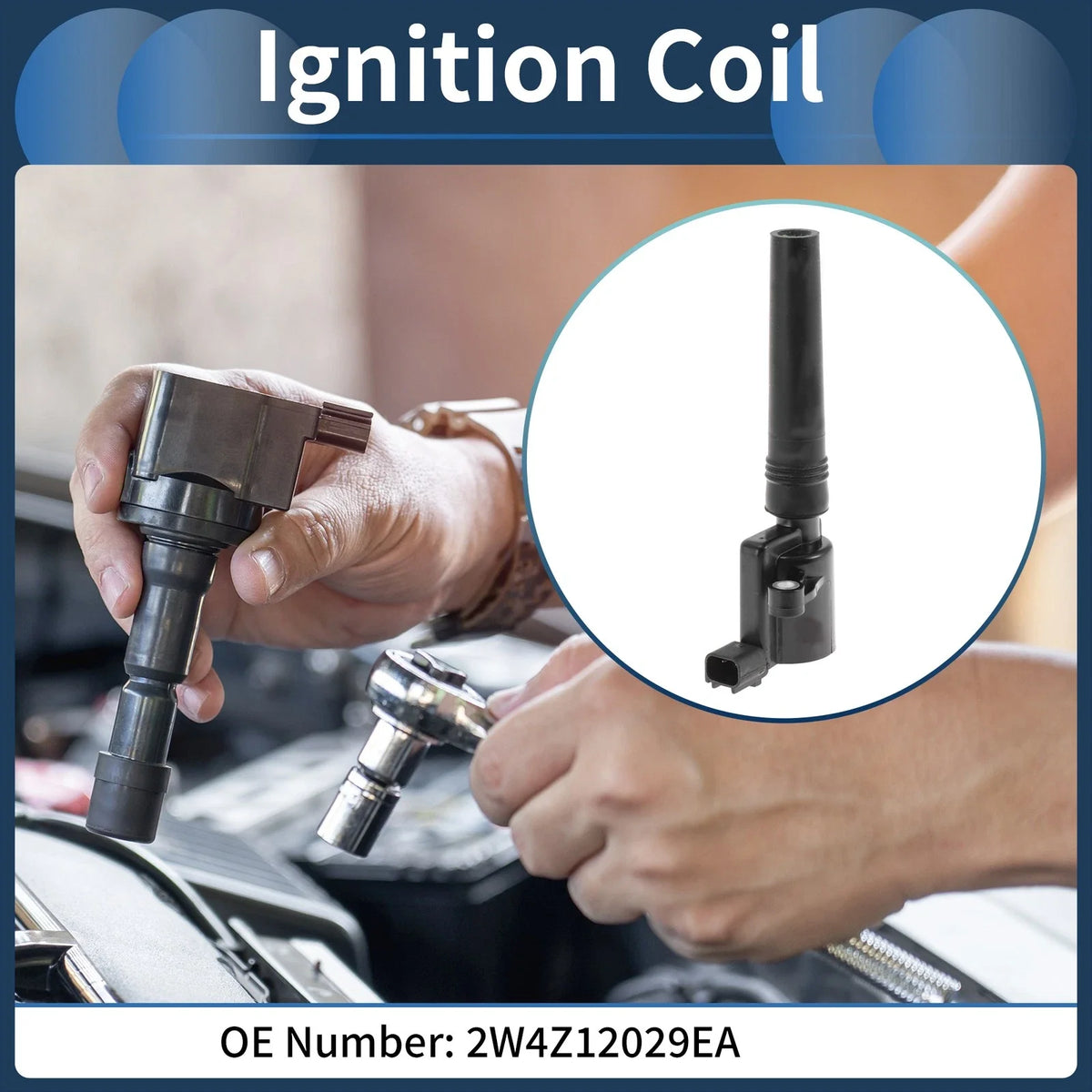 Ignition Coil Pack No. 2W4Z12029EA for Ford Thunderbird (2002–2005)