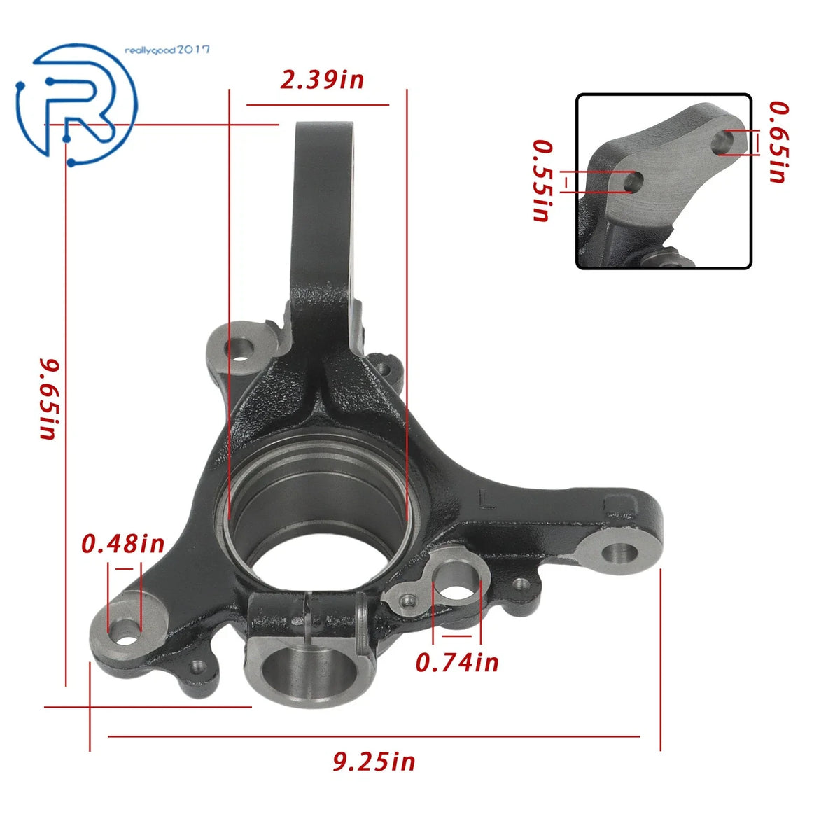 2X Steering Knuckle for Subaru Forester Legacy Impreza (1993–1999)