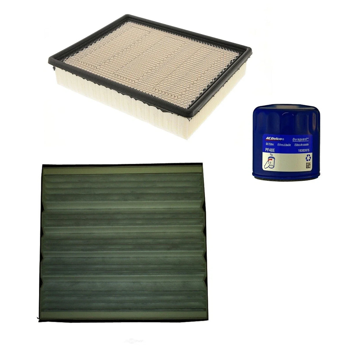 Engine Oil & Air Paper Cabin Filter Kit for Chevy Escalade (2002–2023)
