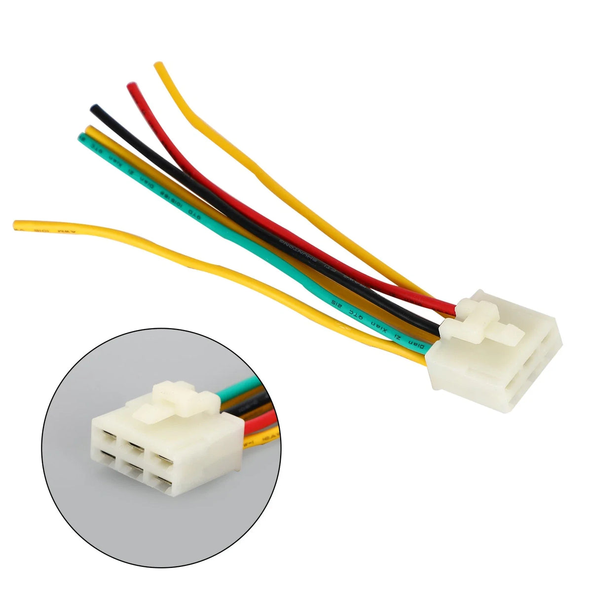 Connector Plug Regulator Rectifier for Honda NX125, Kawasaki ZR-7