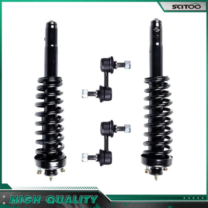 Front Struts Assembly & Sway Bar Link Kit for Honda CR-V (97-01)