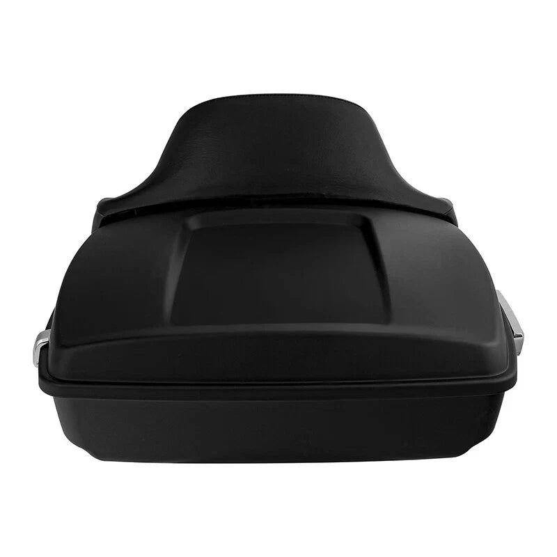 Matte Chopped Trunk Rack & Backrest for Harley Road Glide CVO 2014-2026