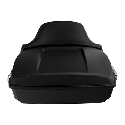 Matte Chopped Trunk Rack & Backrest for Harley Road Glide CVO 2014-2026