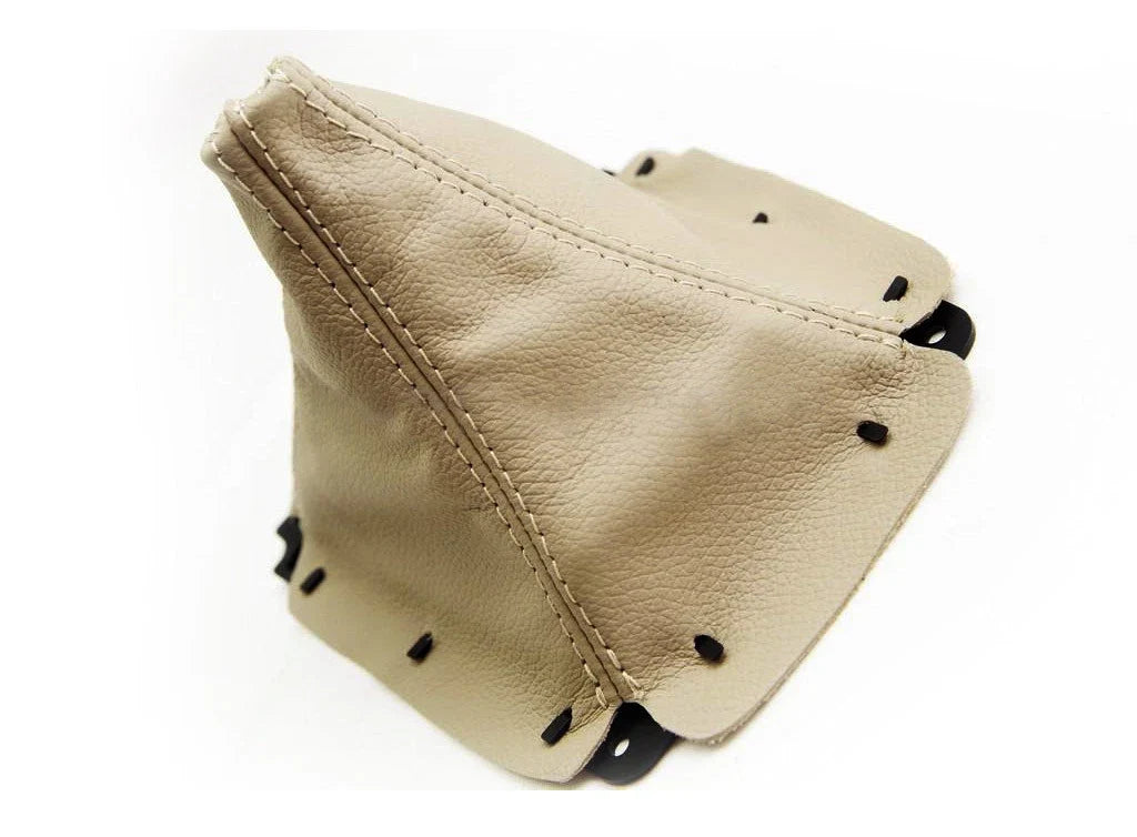 Manual Shift Boot Cover for Mazda Miata MX5 (1999–2005) Beige PVC Leather