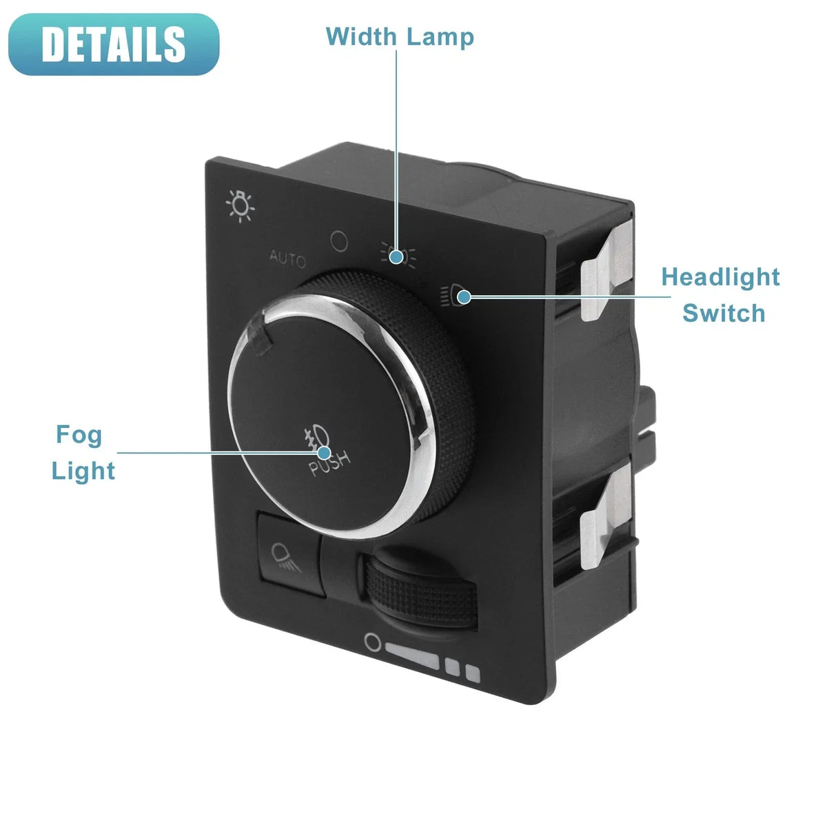 Headlight Dimmer Switch 68146507AA, 68189154AA for Ram (2010-2018)