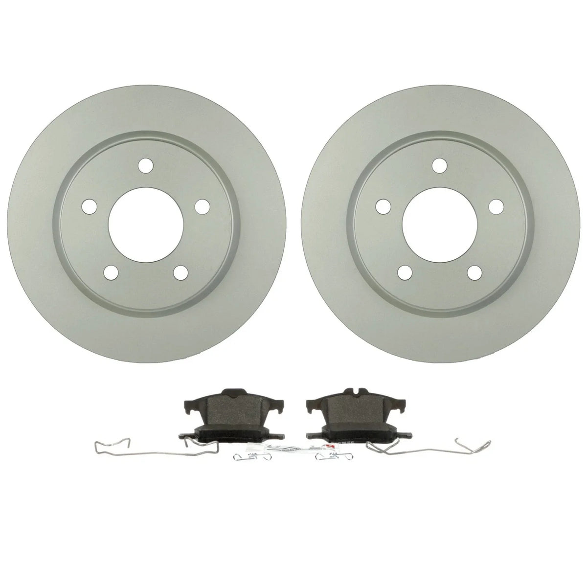 Bosch 280mm Disc Brake Rotors & Ceramic Brake Pads Kit for Mazda 3 Sport (2004–2009)