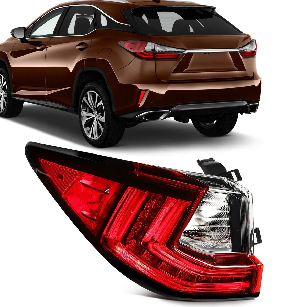 Left Tail Light Assembly for Lexus RX350 RX450h 2016-2020