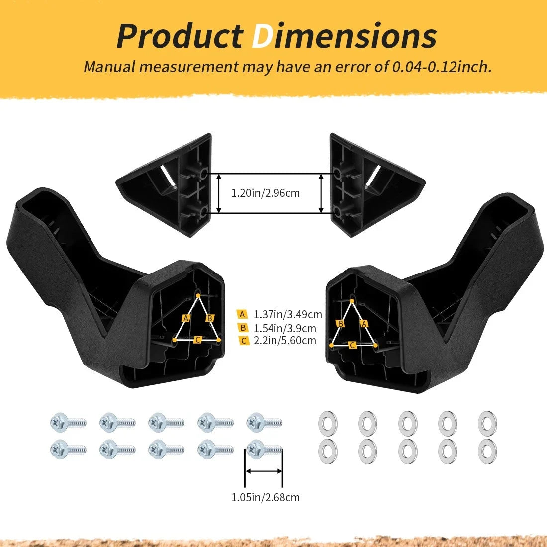 Left & Right Side Support Mount Kit for Sea-Doo RXT GTX 2017-2023