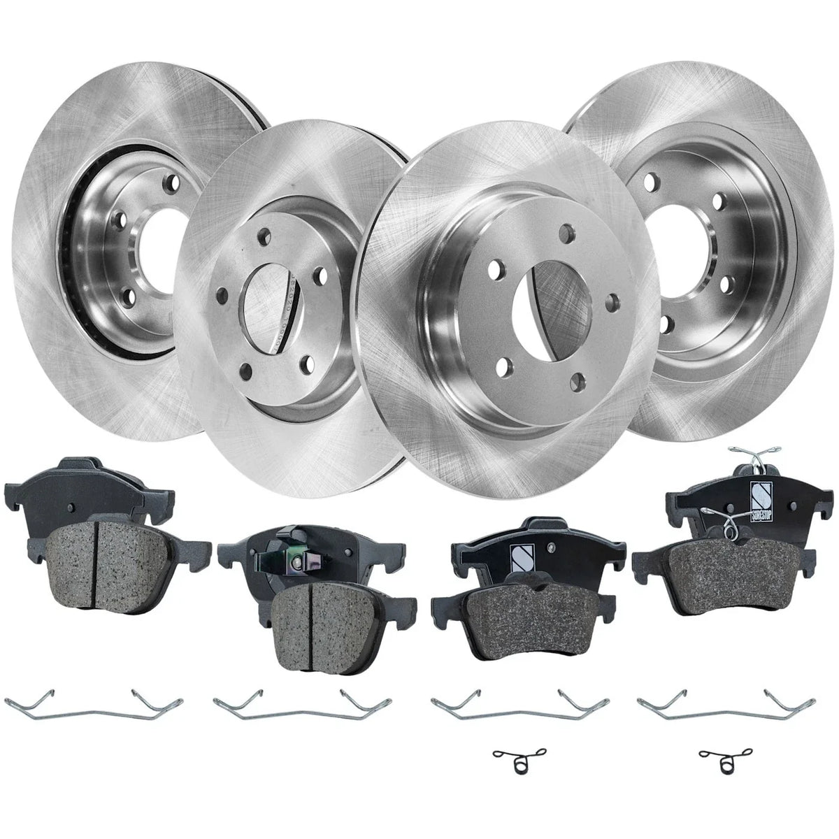 Brake Disc and Pad Set for Mazda 3 (2006) Front & Rear
