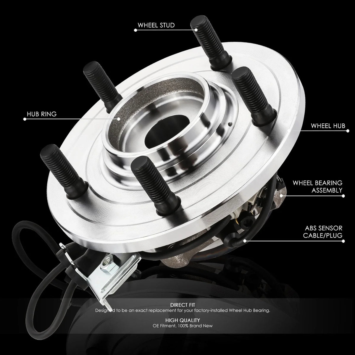 Front Wheel Hub Bearing Assembly for Chrysler Pacifica (2004–2006)