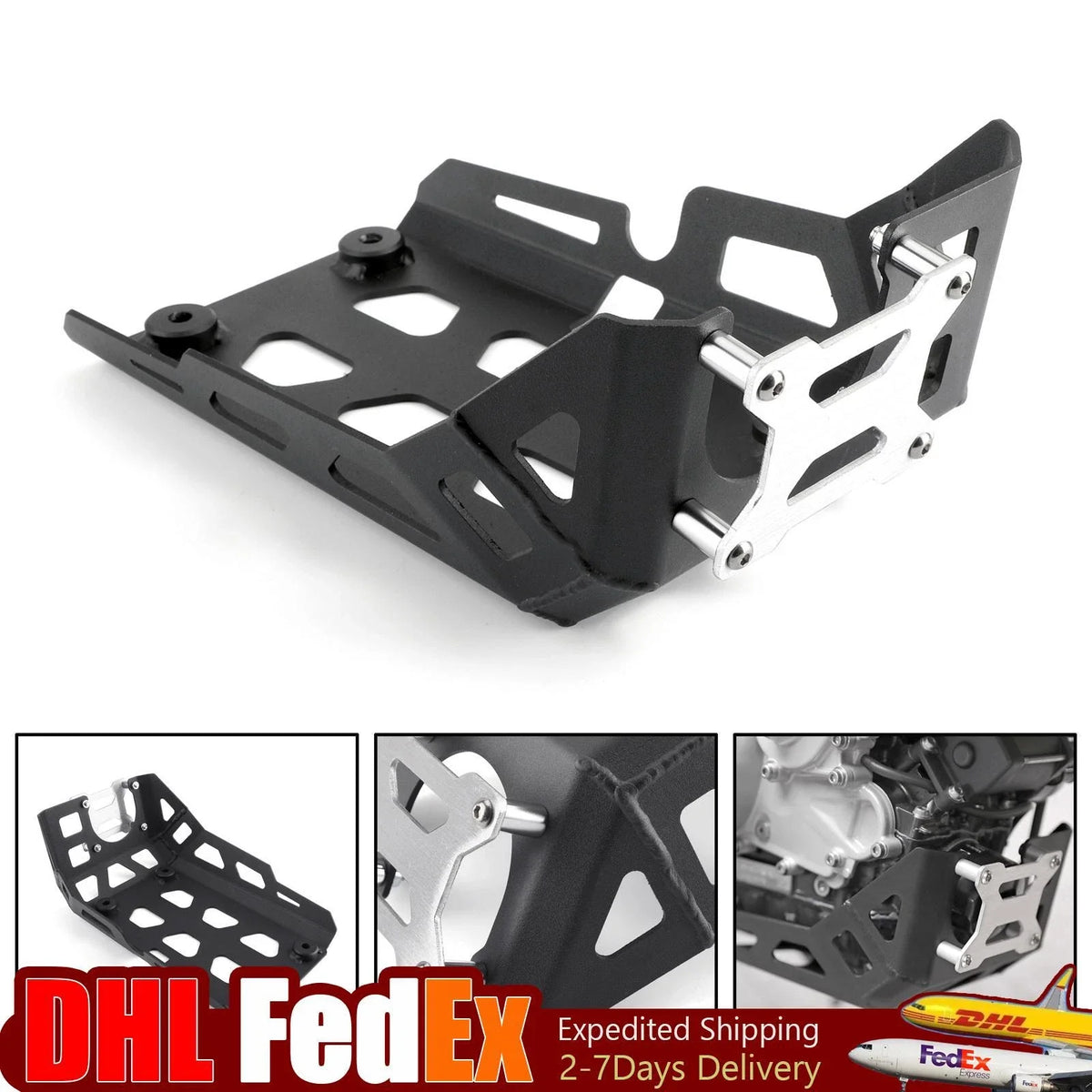 Aluminum Engine Chassis Skid Plate for BMW G310GS G310R (2017–2020)