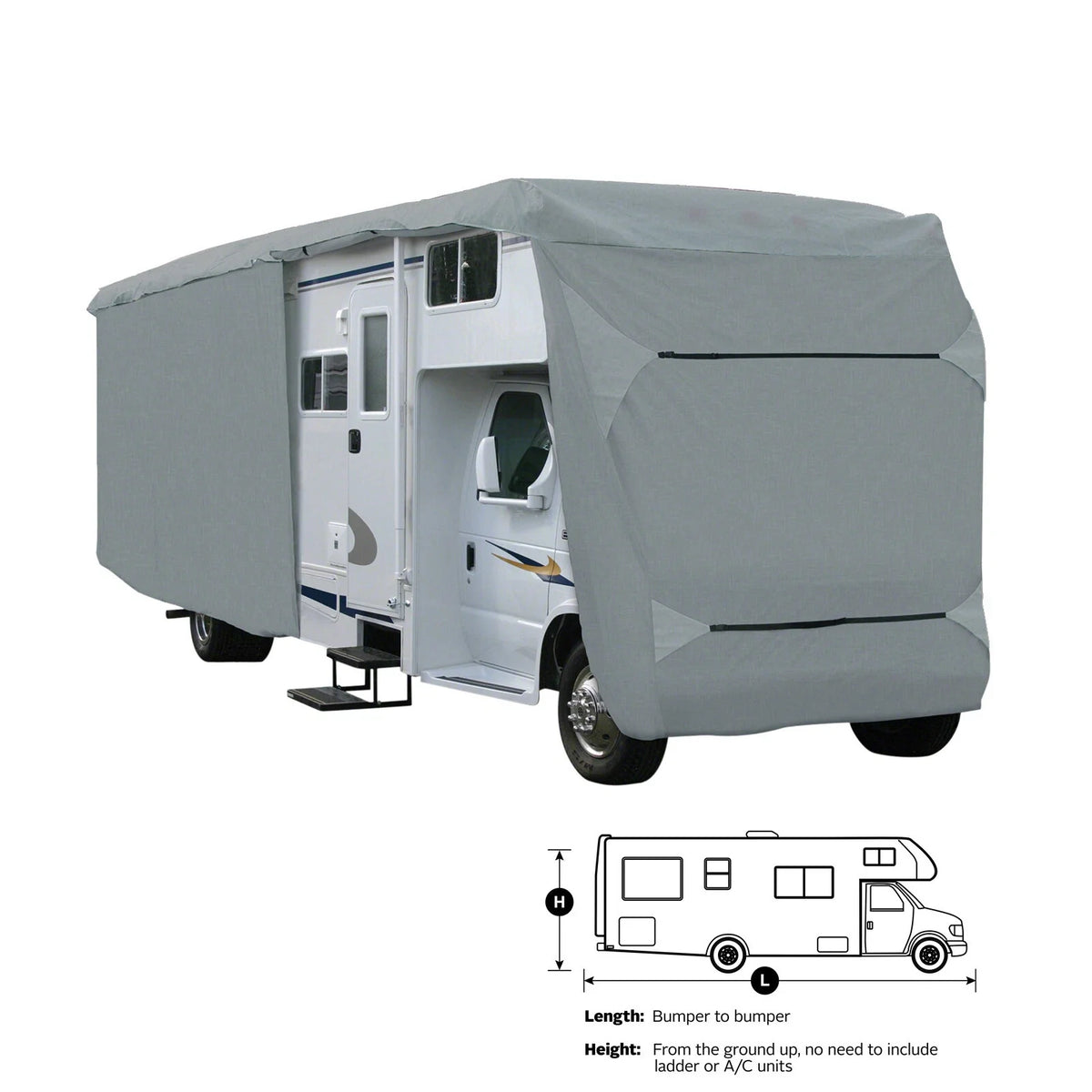 Waterproof Storage Cover for Fleetwood Tioga 31M (Class C RV)