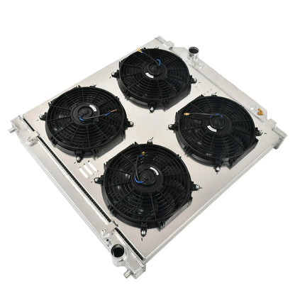 3 Row Radiator Fan Shroud for 2005-2007 Ford F250 F350 F550 6.0L 6.8L