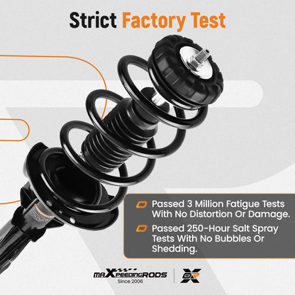 Front Complete Strut and Shock Assembly Pair for Cadillac SRX 2010-2016