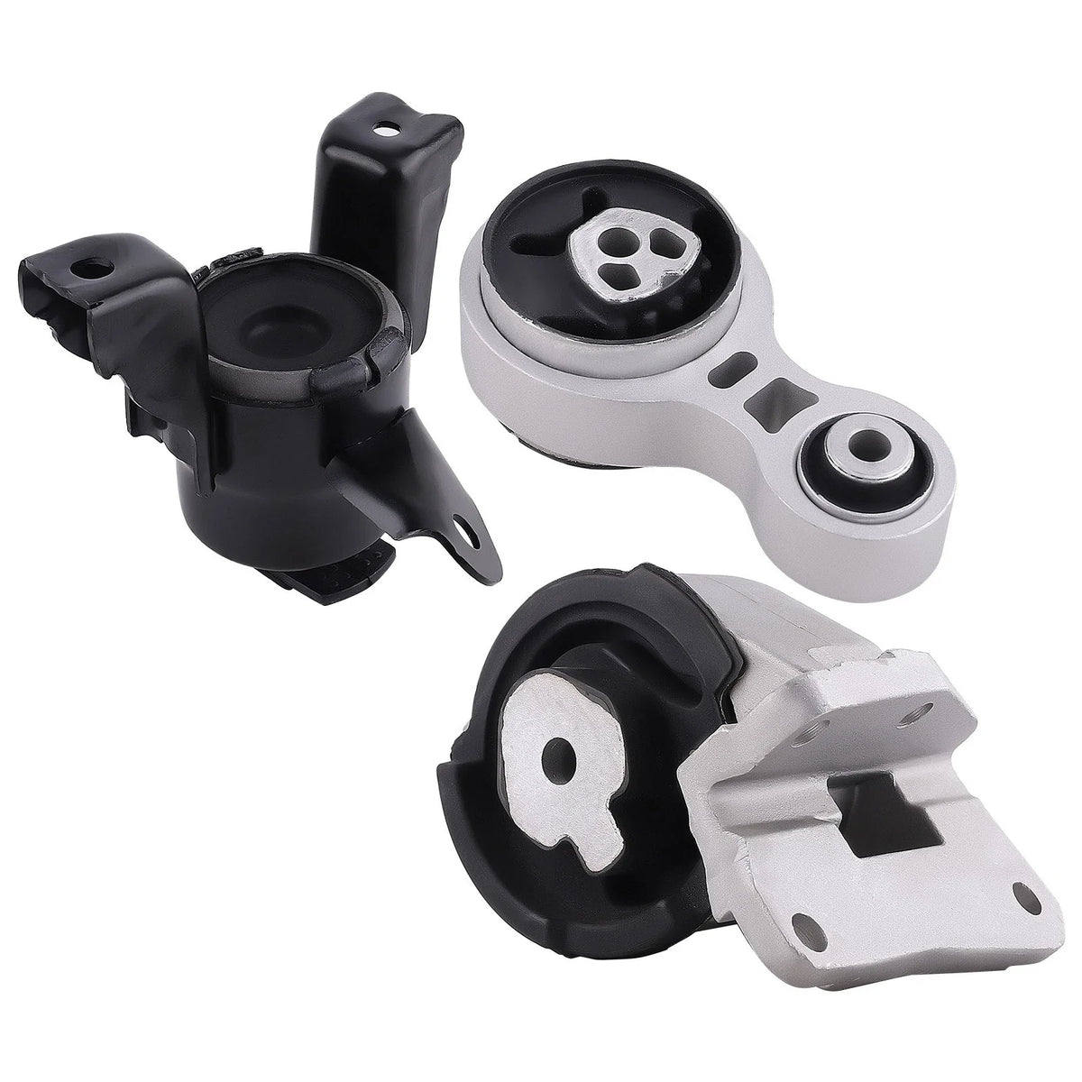 3 Piece Motor and Transmission Mounts for Ford Fusion 2.5L 2010-2012