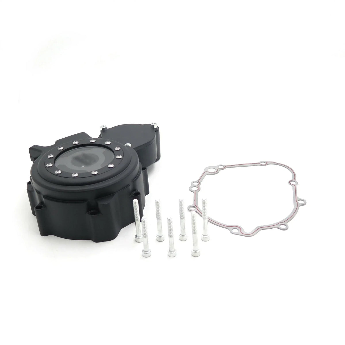 Left Side Stator Cover in Black for Suzuki GSXR 600/750 (2006-2024)