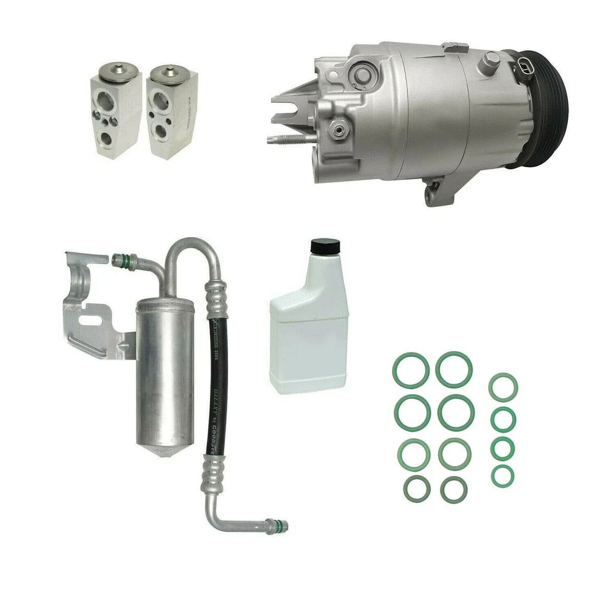 A/C Compressor Kit Replacement for Buick Allure (2005–2010)