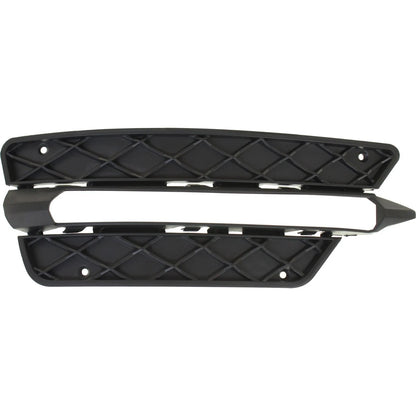 Set of 2 Bumper Grilles for Mercedes Benz C250 C300 (2012–2015)