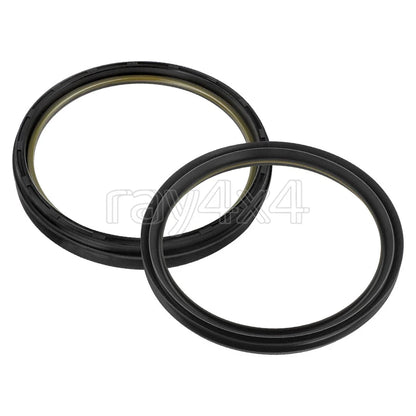 2X Front Brake Drum Dust Seal for Honda FourTrax 300, Foreman 400, 450 (1998–2001)