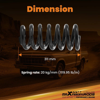 4.5" Lowering Kit for Chevy Silverado C10 GMC Sierra C15 (1973–1987)