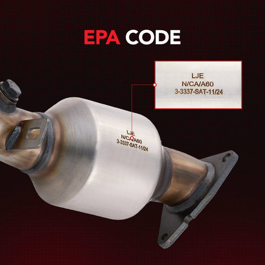 Set of 2 Catalytic Converters for Nissan FX35 FX37 Q40 EX35 G37 370Z 644029
