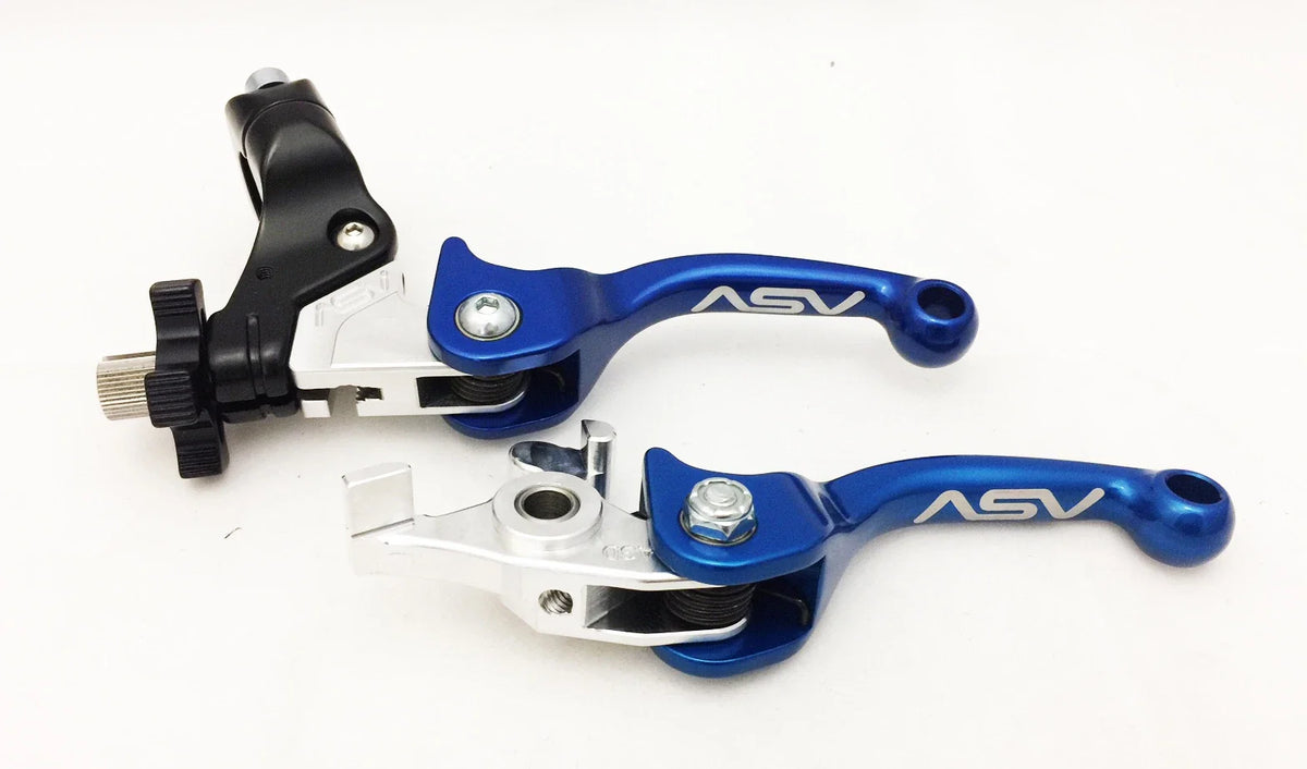 2X Shorty Brake Clutch Perch Levers for Yamaha YFZ 450 (2007–Present)