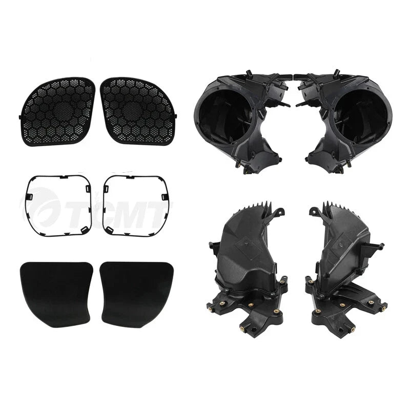Fairing Storage Glove Box Door Speaker Grilles for Harley Road Glide (2015–2023)