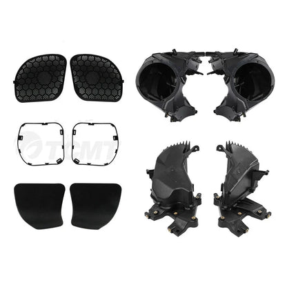 Fairing Storage Glove Box Door Speaker Grilles for Harley Road Glide (2015–2023)
