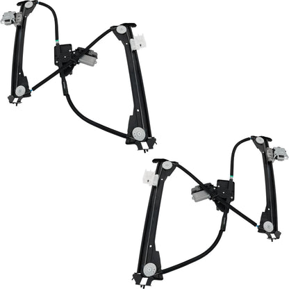 Set of 2 Window Regulators for S Pair (Front Driver & Passenger Side)