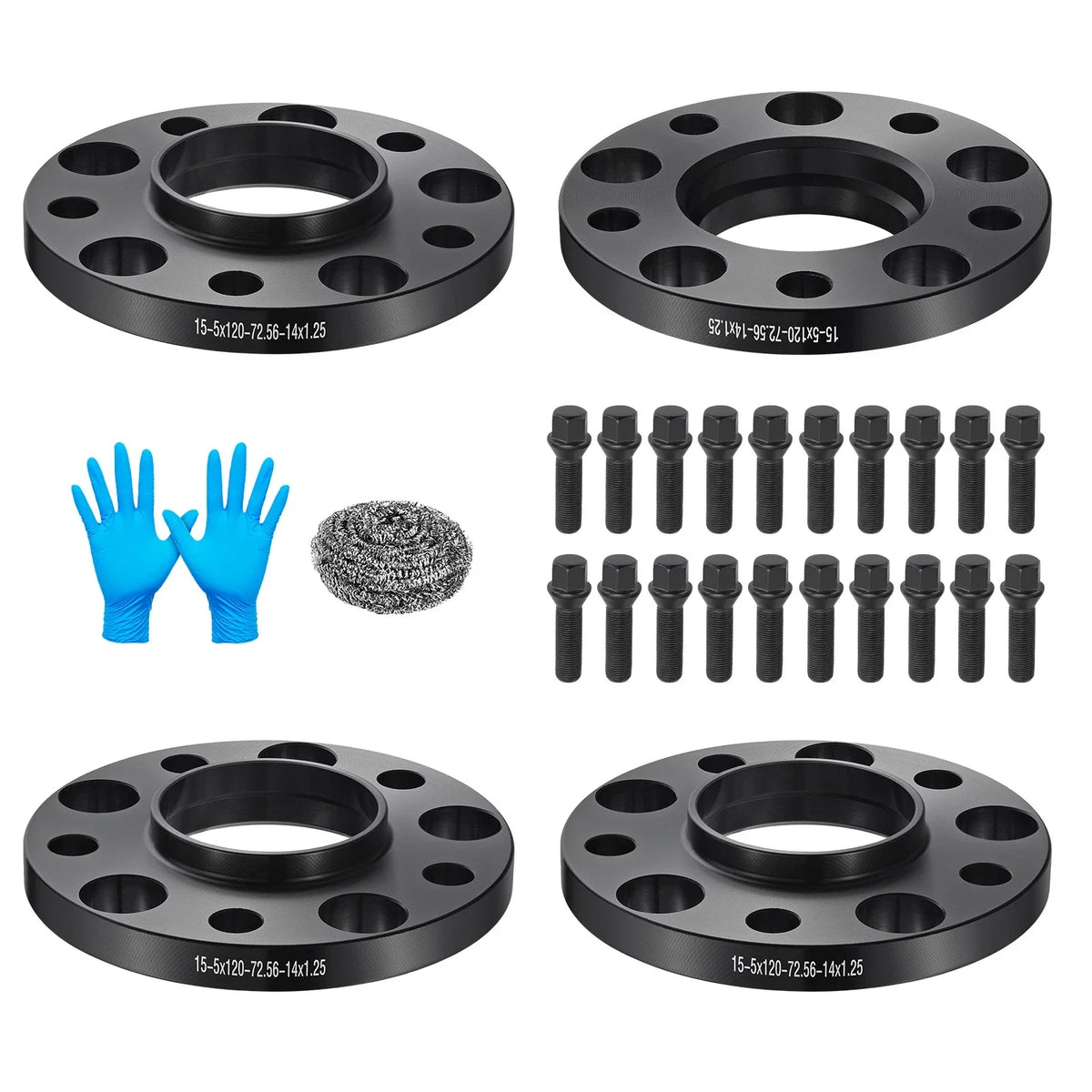 4PCS 15mm Wheel Spacers for BMW 235i (2014–2014)