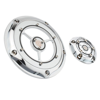 Chrome Alternator Stator Cover for Harley Road King Glide (1584)