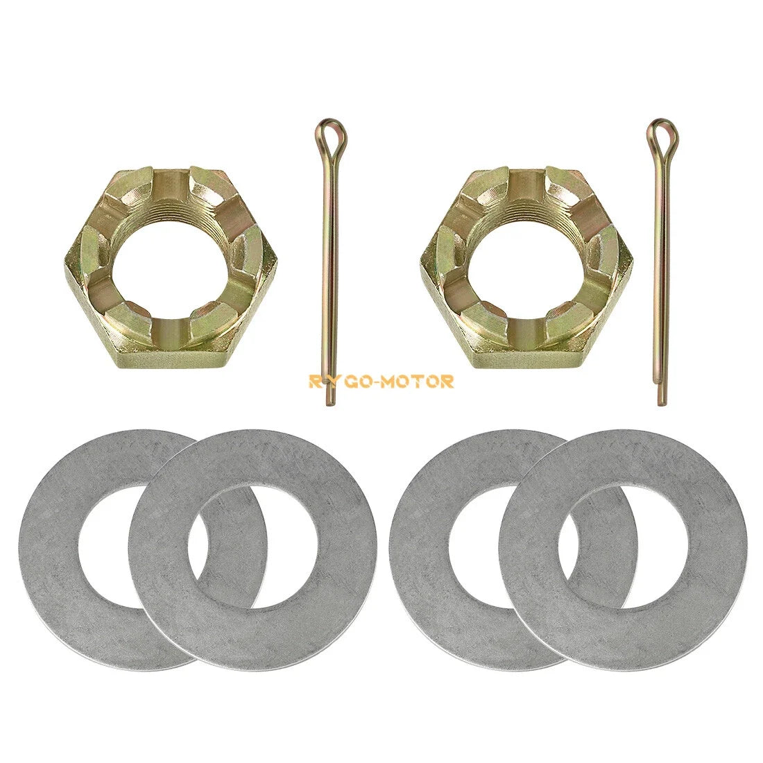 Rear Axle Castle Nut w/ Pin for Polaris Trail Blazer 250/330 1990-2013