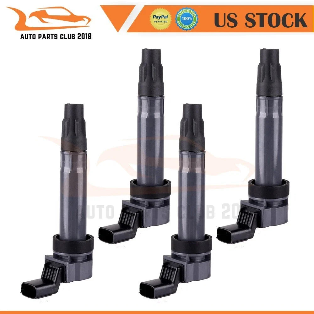 Set of 4 Ignition Coils for Chevrolet Spark (2012–2015)