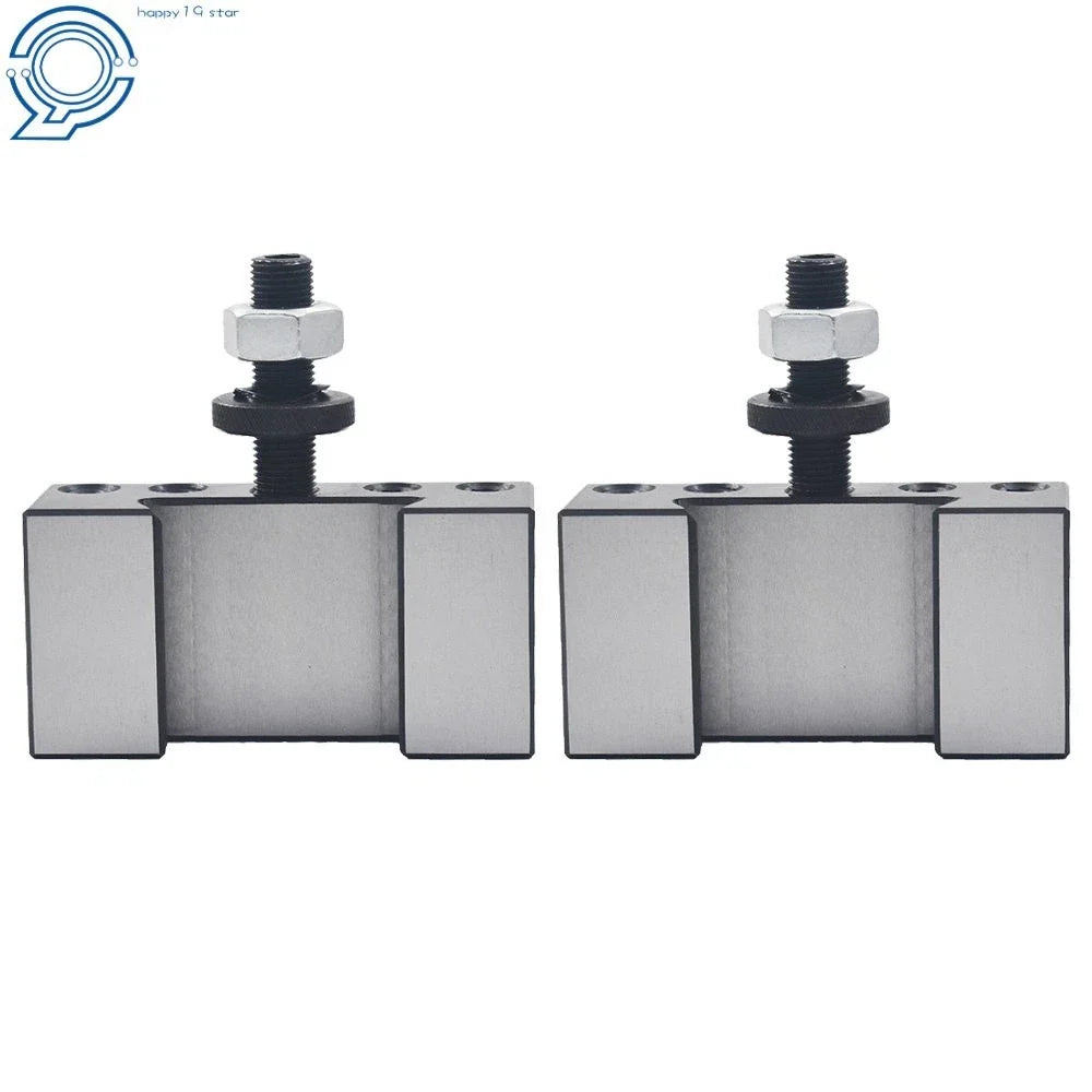 2 Pack Quick Change Tool Post Boring Turning Holder for CNC Lathe (250-102)