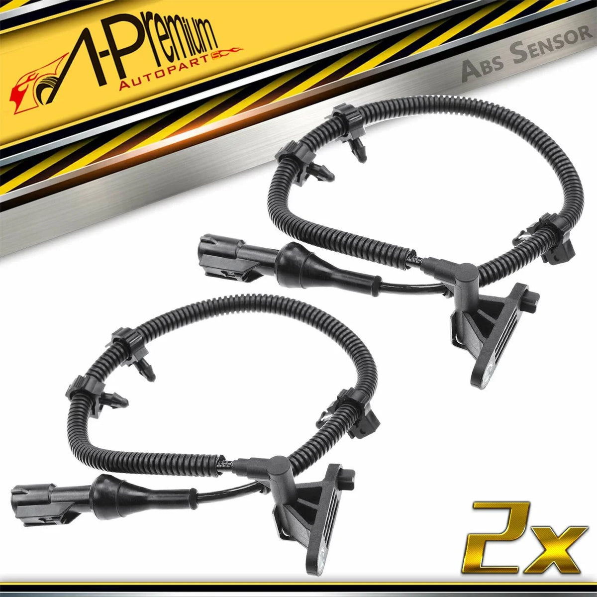 2X Rear ABS Wheel Speed Sensor for Ford Explorer (2002–2005) Lincoln Aviator