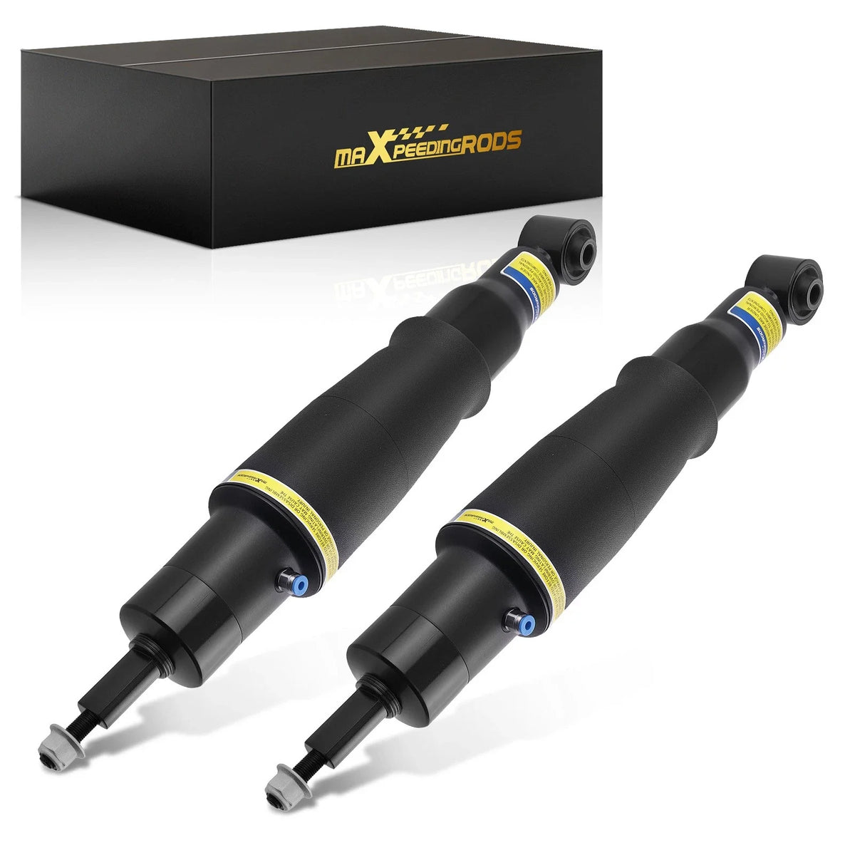 2X Rear Shock Struts + Height Sensors Set for Nissan Armada QX56 QX80