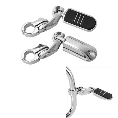 Highway Foot Peg Mount 1-1/4 Short Angled for Harley Engine Guard