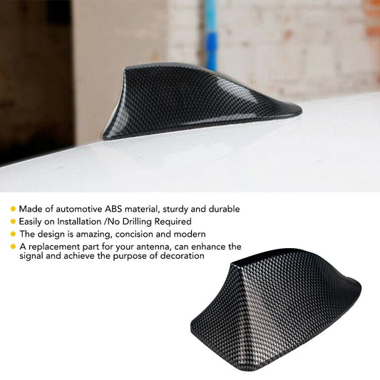 Carbon Fiber Shark Fin Antenna Cover for AM FM Radio (EXV)