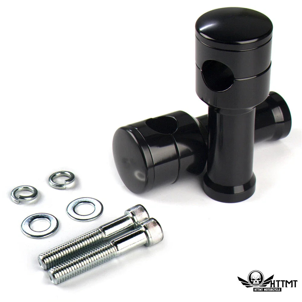4" Rise Handlebar Risers Compatible with Harley
