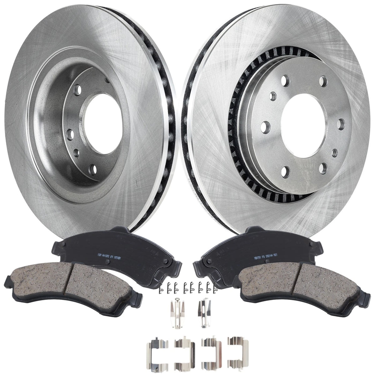 Front Brake Disc Rotors and Pads Kit for Chevrolet SSR (2006)