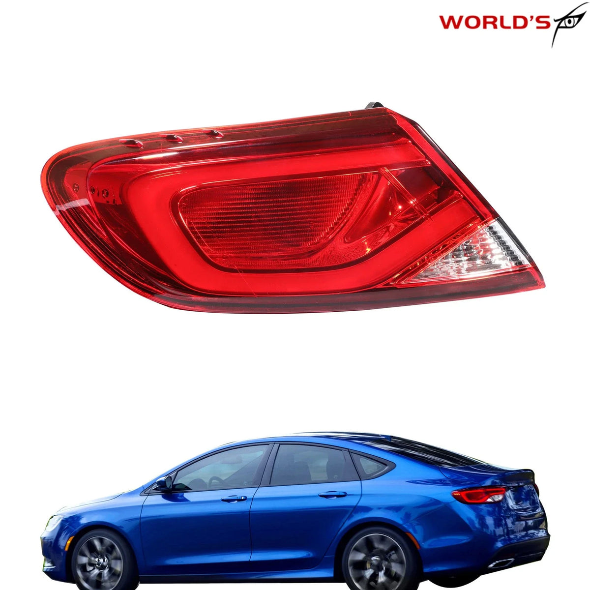 LED Tail Light Brake Lamp for Chrysler 200 (2015–2017) Driver LH Outer
